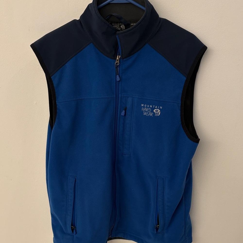 Mountain Hardwear Two-Tone Blue Vest